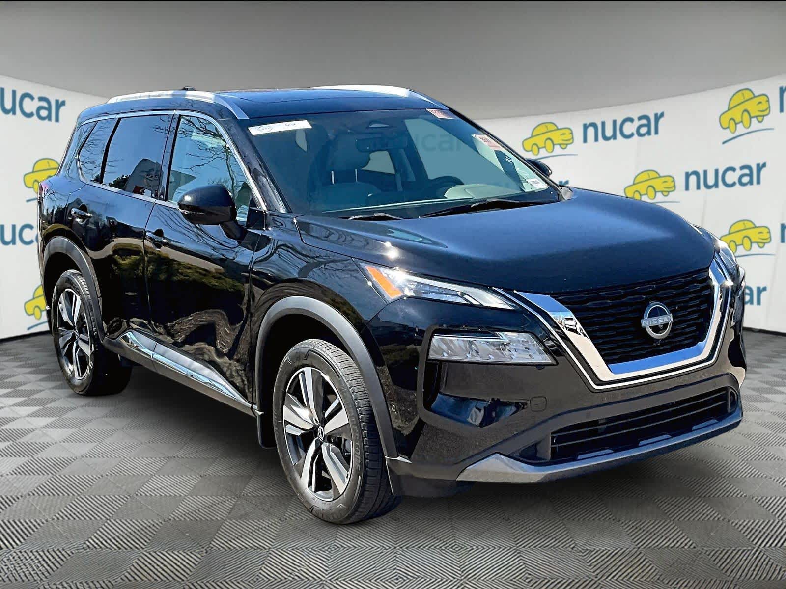 Super Black 2023 Nissan Rogue SL AWD SUV / Crossover All-Wheel Drive Continuously Variable Transmission