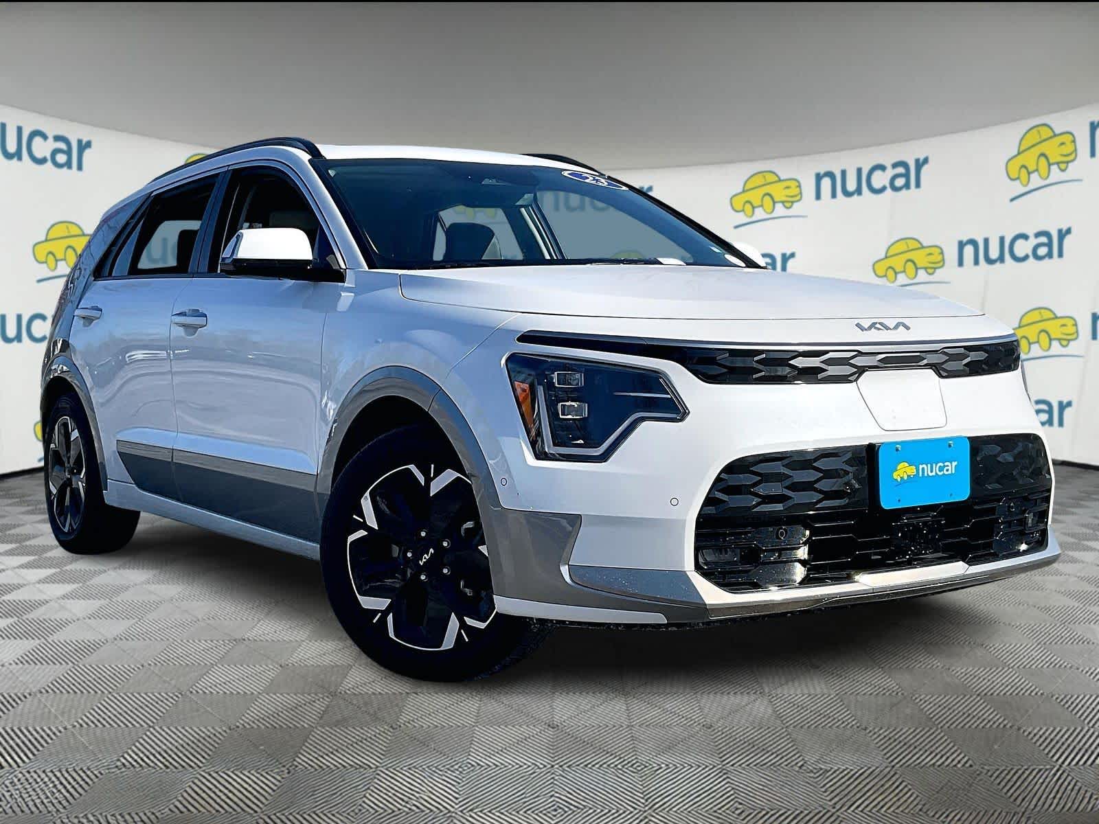 Snow White Pearl 2023 Kia Niro EV Wave FWD SUV / Crossover Front-Wheel Drive 1-Speed Automatic