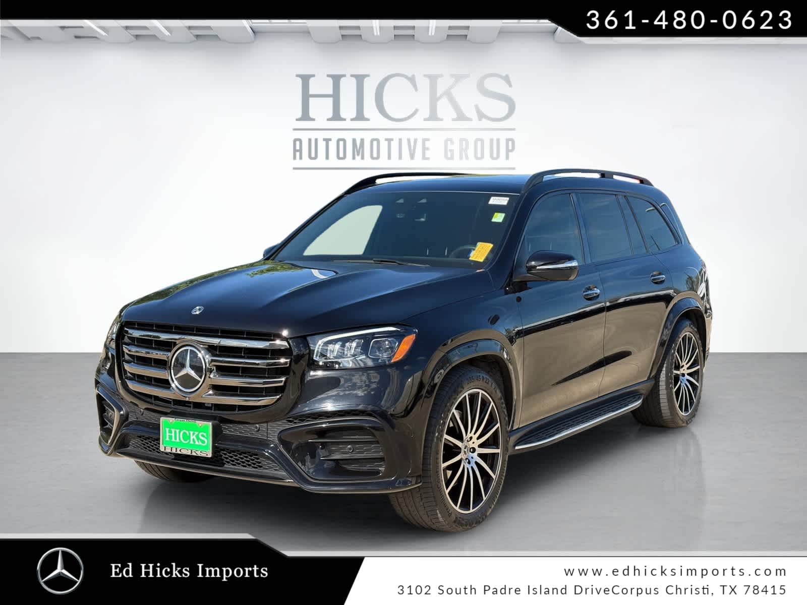 Obsidian Black Metallic 2024 Mercedes-Benz GLS 450 4MATIC SUV / Crossover All-Wheel Drive 9-Speed Automatic