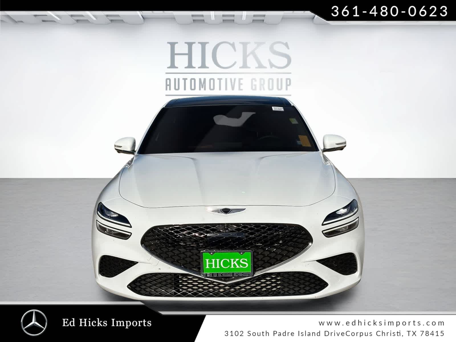 Alta White 2025 Genesis G70 3.3T Sport Advanced RWD Sedan Rear-Wheel Drive Automatic