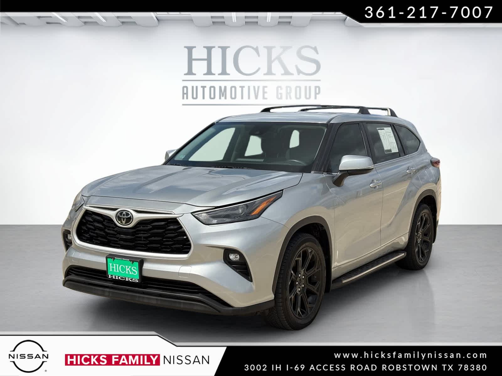 Celestial Silver Metallic 2024 Toyota Highlander Limited AWD SUV / Crossover All-Wheel Drive 8-Speed Automatic