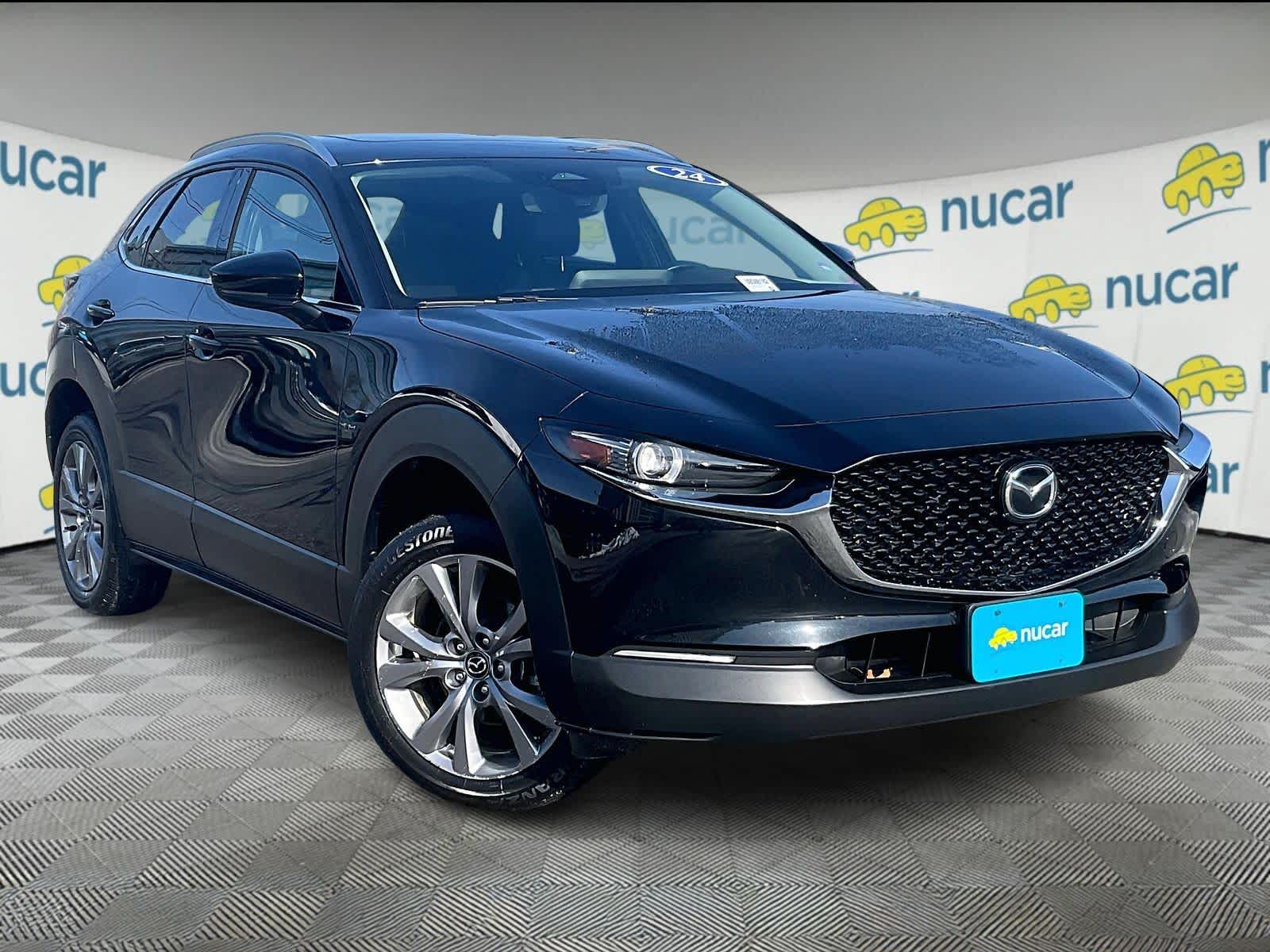 Jet Black Mica 2024 Mazda CX-30 2.5 S Premium AWD SUV / Crossover All-Wheel Drive 6-Speed Automatic