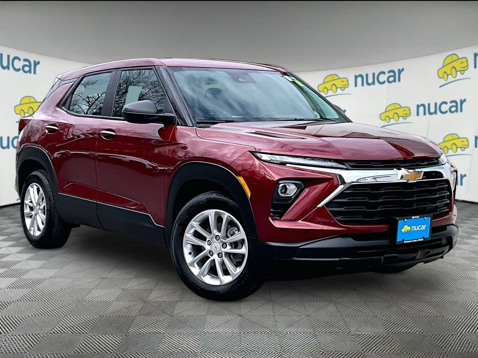 Red (Crimson Metallic) 2024 Chevrolet Trailblazer LS FWD SUV / Crossover Front-Wheel Drive Continuously Variable Transmission