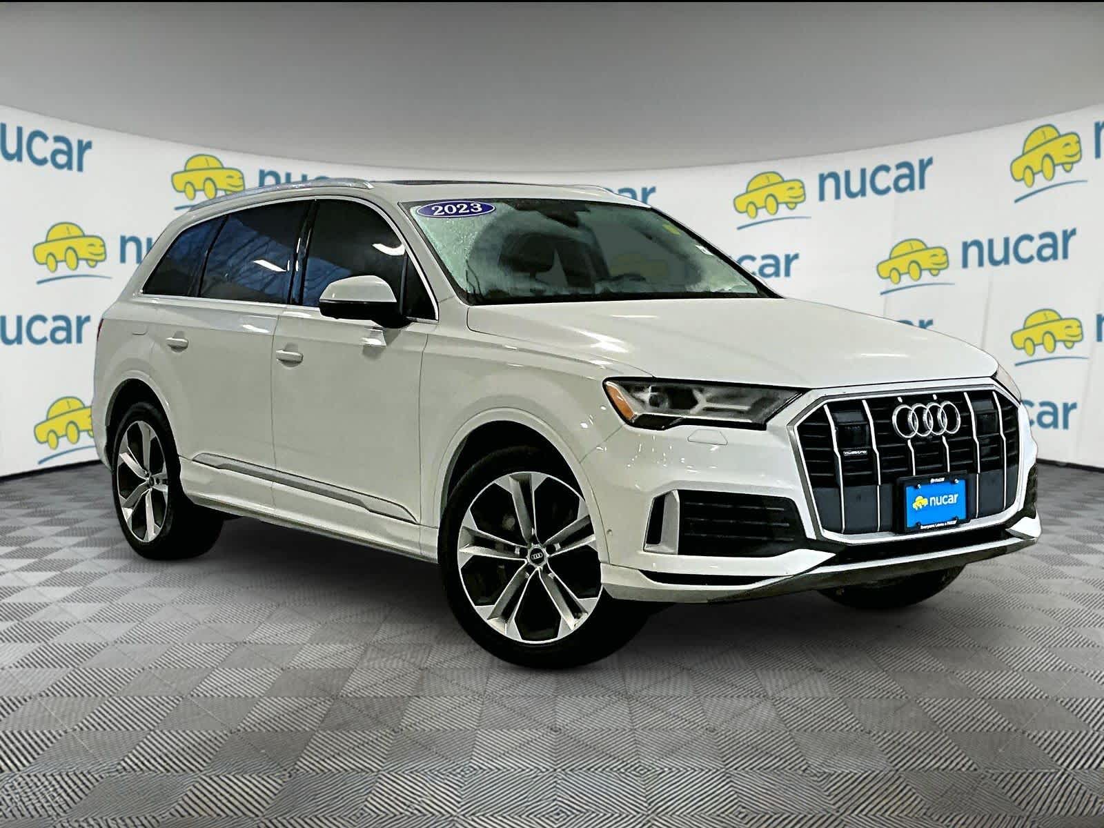 Glacier White Metallic 2022 Audi Q7 quattro Premium Plus 55 TFSI SUV / Crossover All-Wheel Drive 8-Speed Automatic