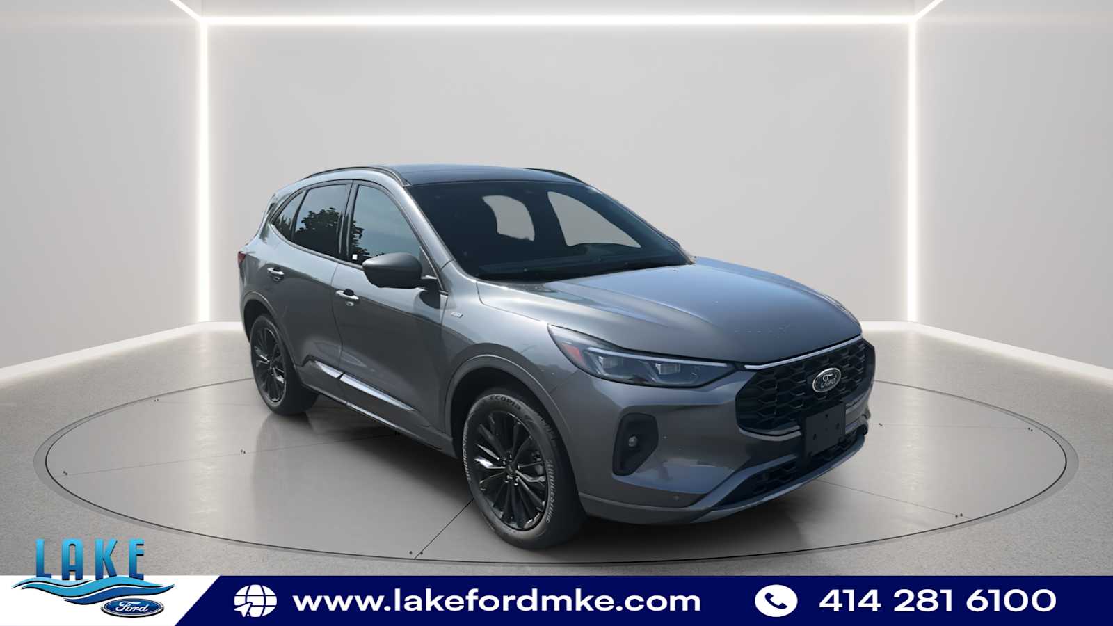 Carbonized Gray Metallic 2025 Ford Escape SUV / Crossover All-Wheel Drive 8-Speed Automatic