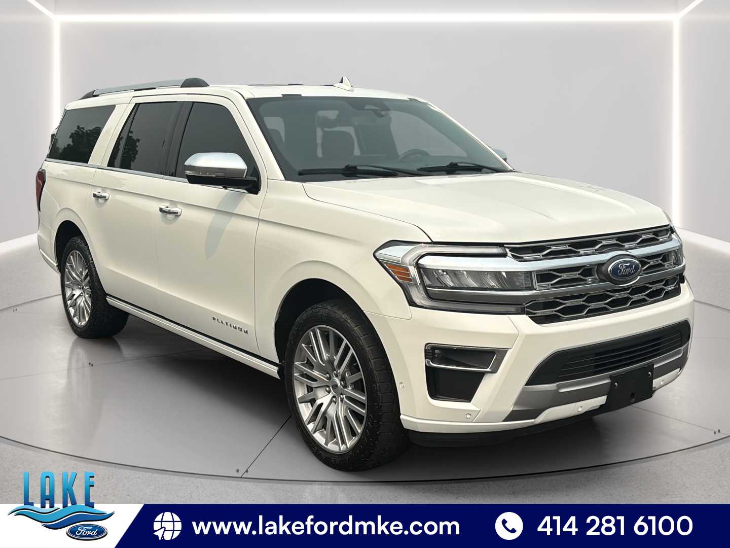 Star White Metallic Tri-Coat 2024 Ford Expedition SUV / Crossover Four-Wheel Drive Automatic