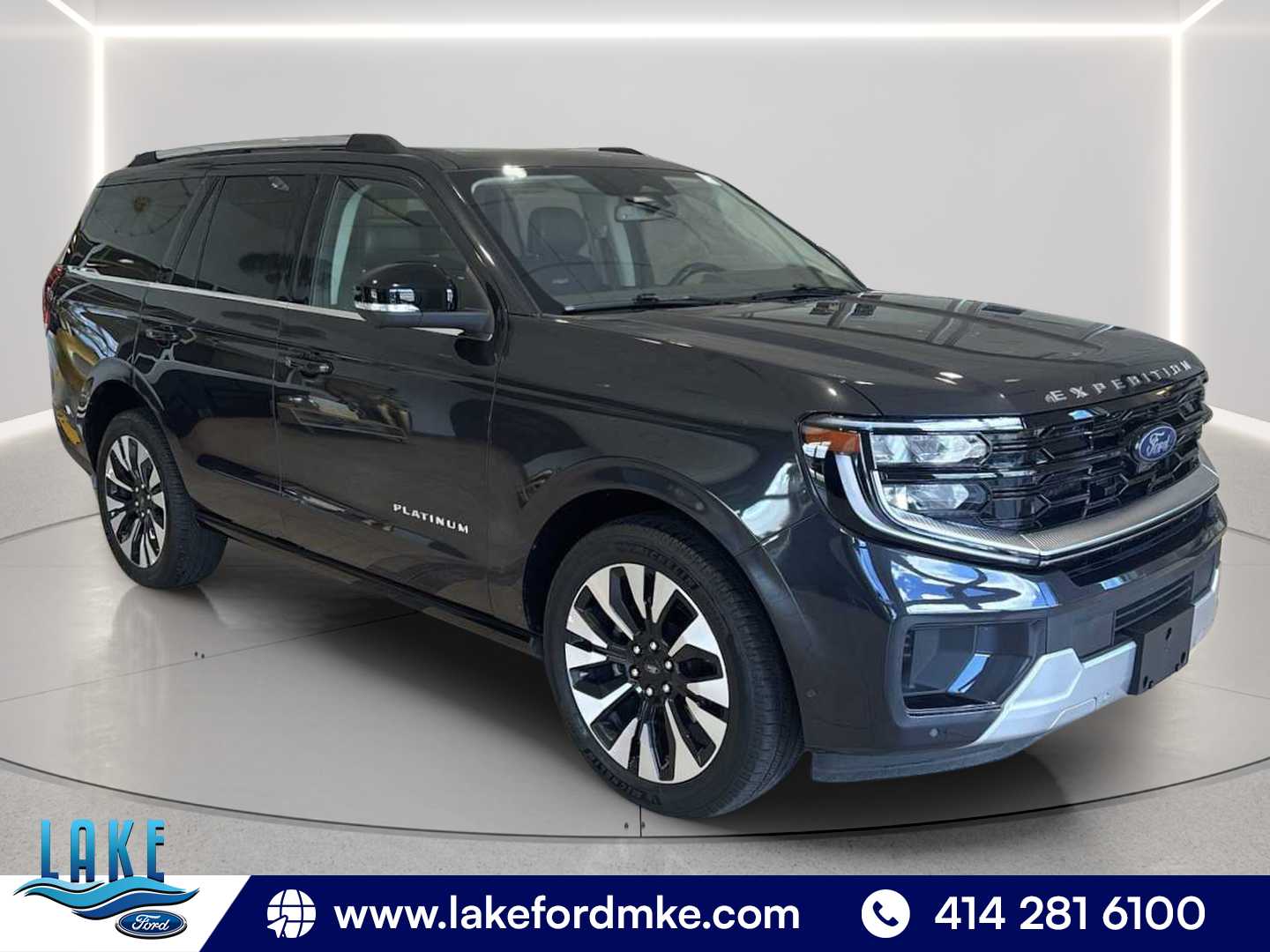 Dark Matter Gray Metallic 2025 Ford Expedition SUV / Crossover Four-Wheel Drive Automatic