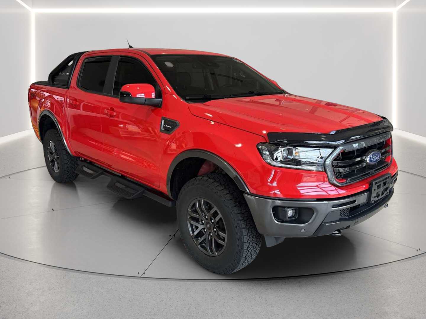 Race Red 2022 Ford Ranger Pickup Truck Four-Wheel Drive Automatic