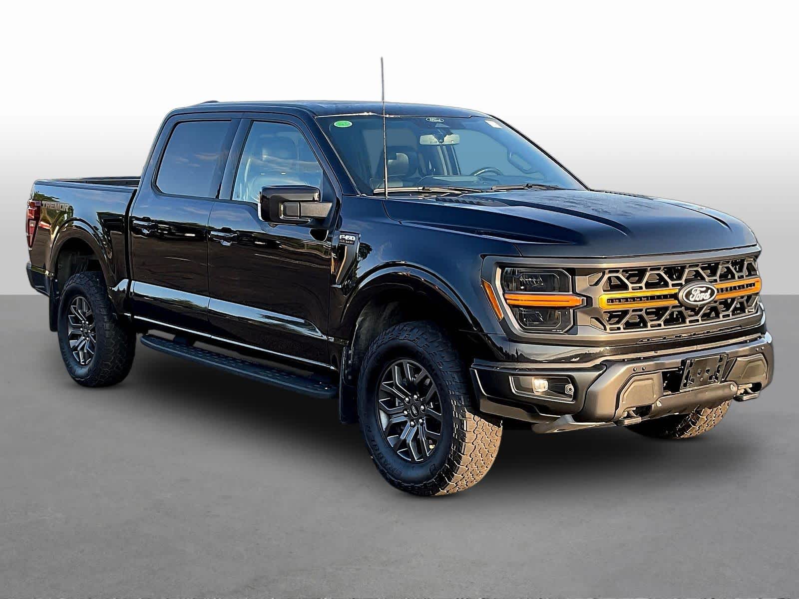 Agate Black Metallic 2024 Ford F-150 Pickup Truck Four-Wheel Drive Automatic