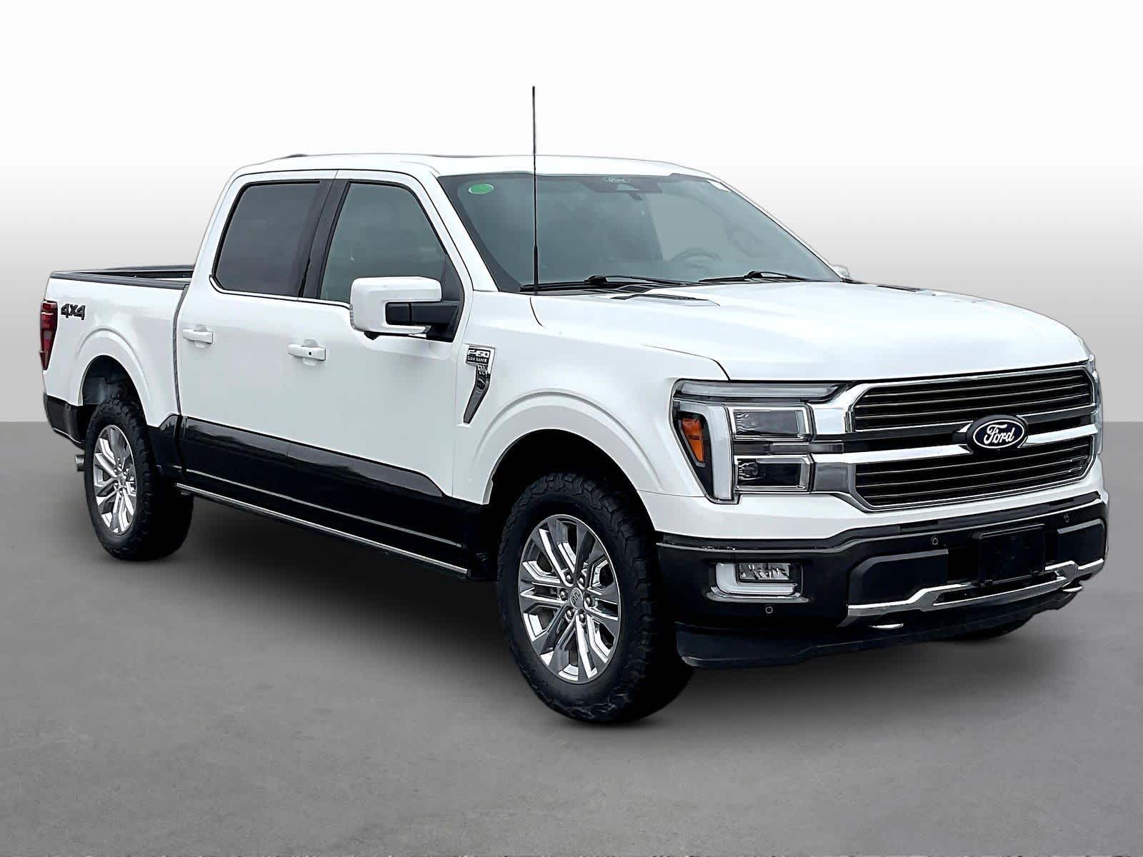 Star White Metallic Tri-Coat 2024 Ford F-150 Pickup Truck Four-Wheel Drive Automatic