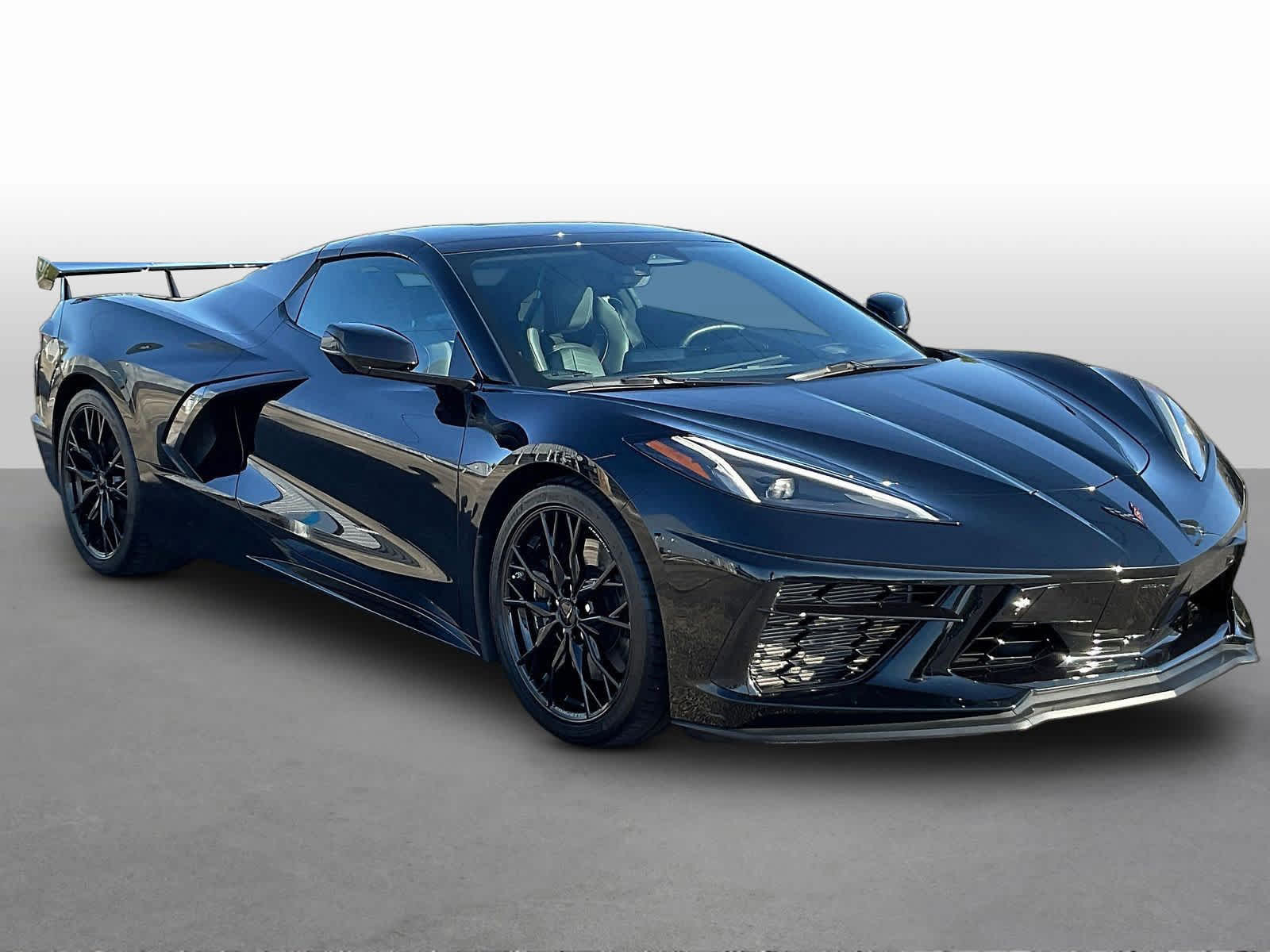 Black 2024 Chevrolet Corvette Convertible Rear-Wheel Drive 8-Speed Automatic