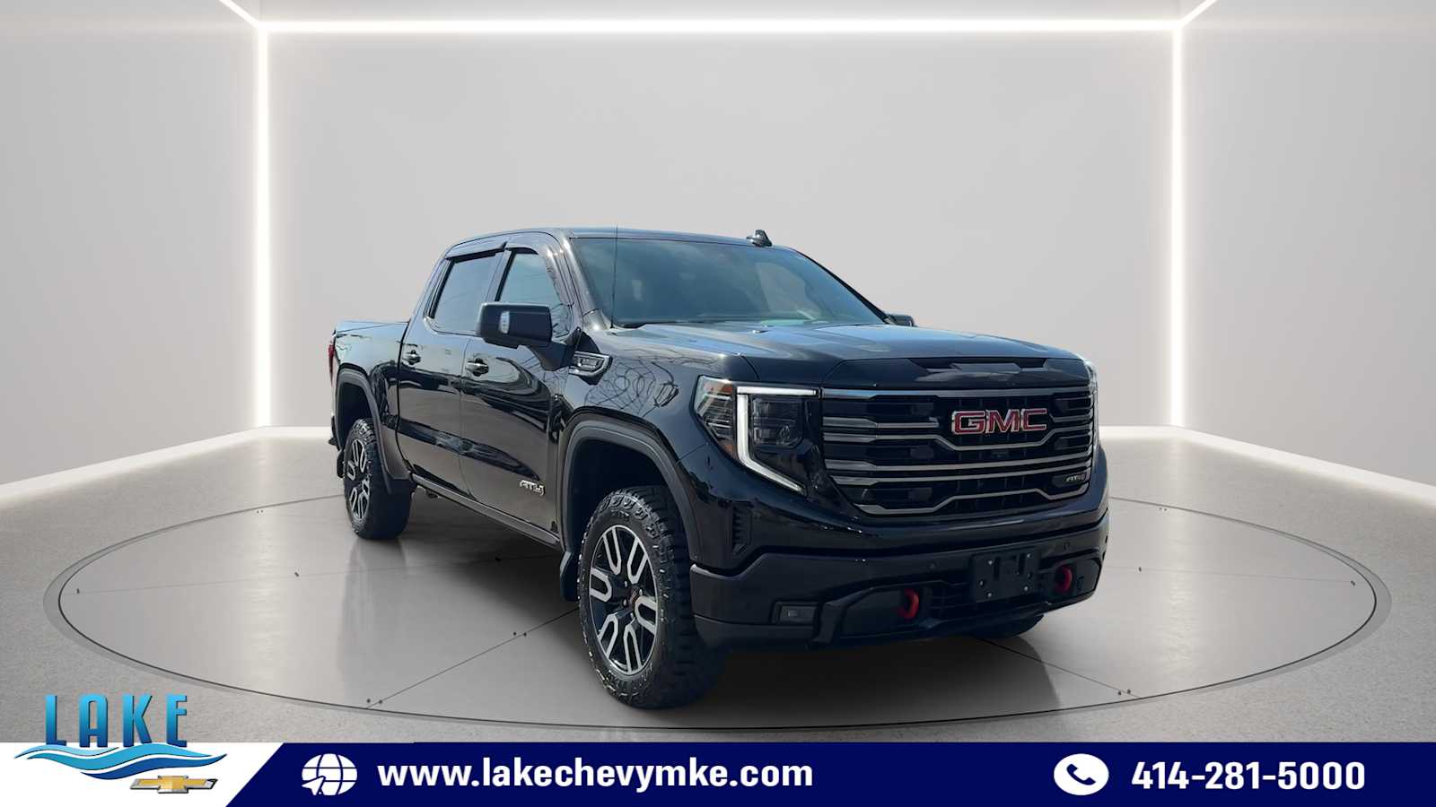 Onyx Black 2025 GMC Sierra 1500 Pickup Truck Four-Wheel Drive Automatic