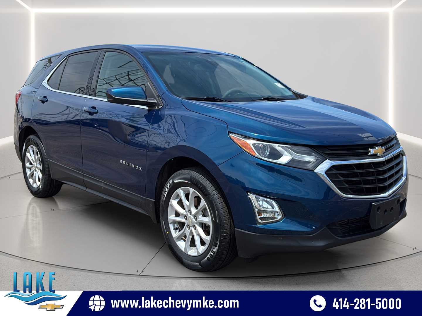 Pacific Blue Metallic 2020 Chevrolet Equinox SUV / Crossover Front-Wheel Drive 6-Speed Automatic