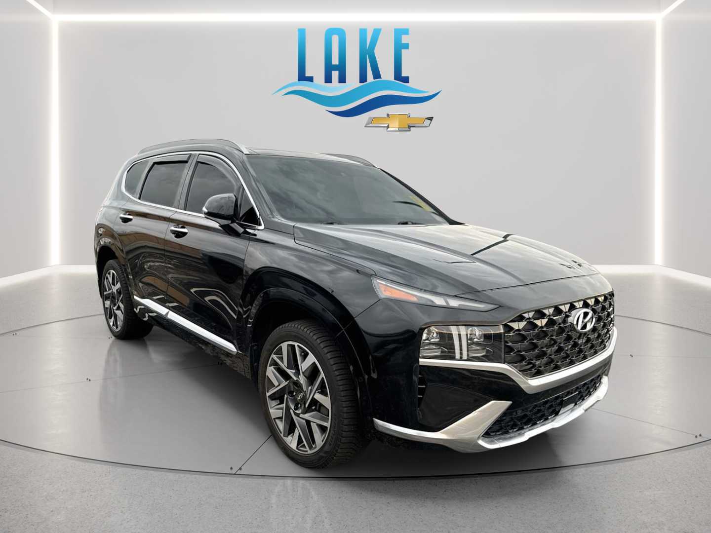 Twilight Black 2021 Hyundai Santa Fe SUV / Crossover 8-Speed Automatic