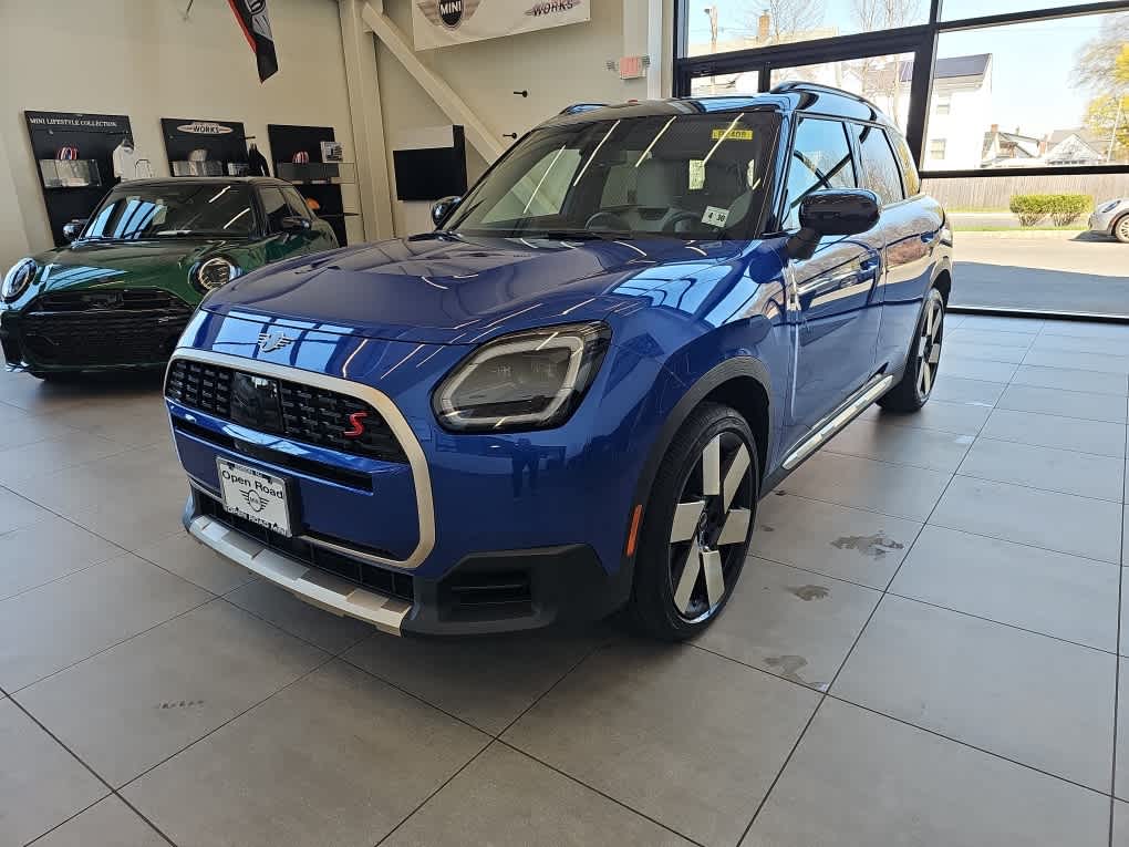 Blazing Blue Metallic 2025 MINI Countryman Cooper S ALL4 SUV / Crossover All-Wheel Drive 7-Speed Automatic