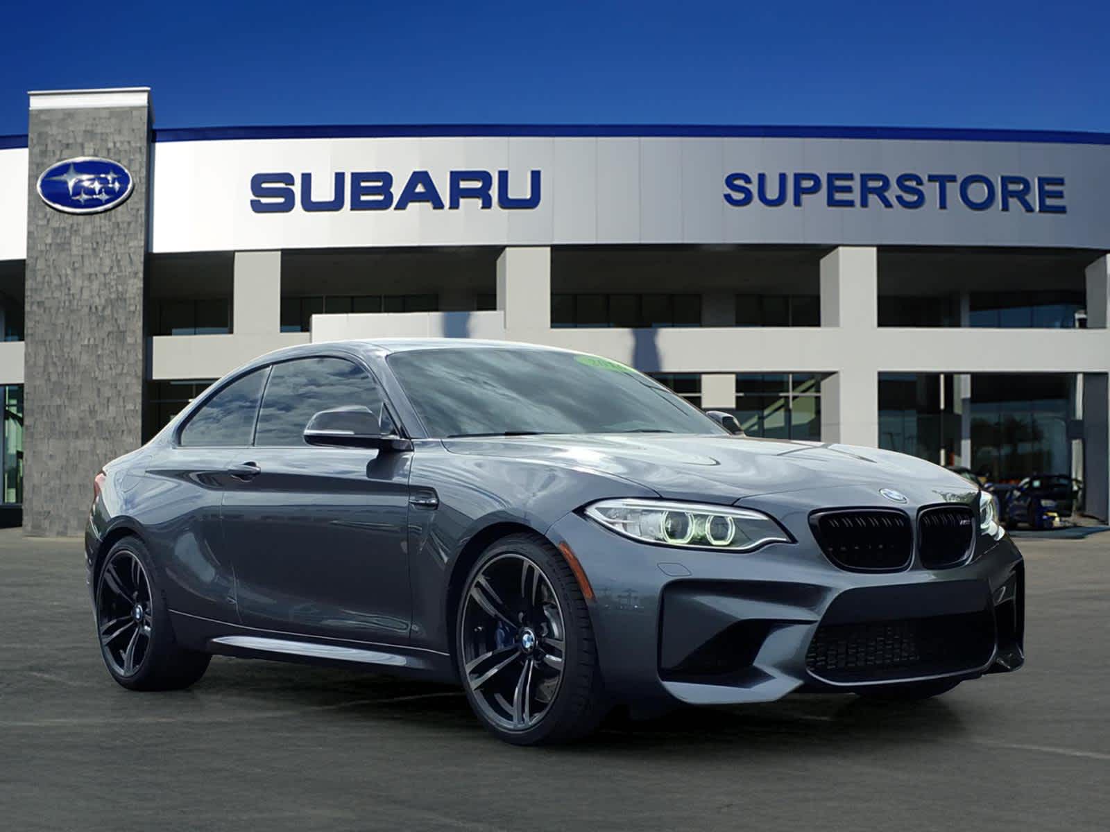 Gray (Mineral Grey Metallic) 2016 BMW M2 RWD Coupe Rear-Wheel Drive 7-Speed Automatic