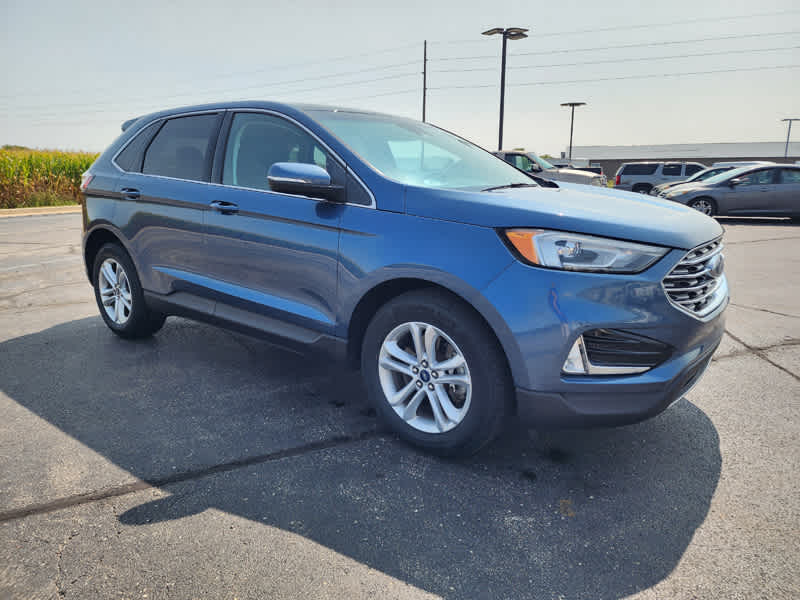 Used 2019 Ford Edge SEL with VIN 2FMPK4J94KBB75281 for sale in Gilman, IL