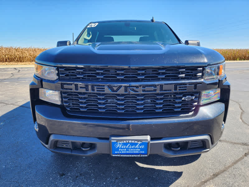 Used 2020 Chevrolet Silverado 1500 Custom with VIN 3GCPYBEK4LG140159 for sale in Gilman, IL