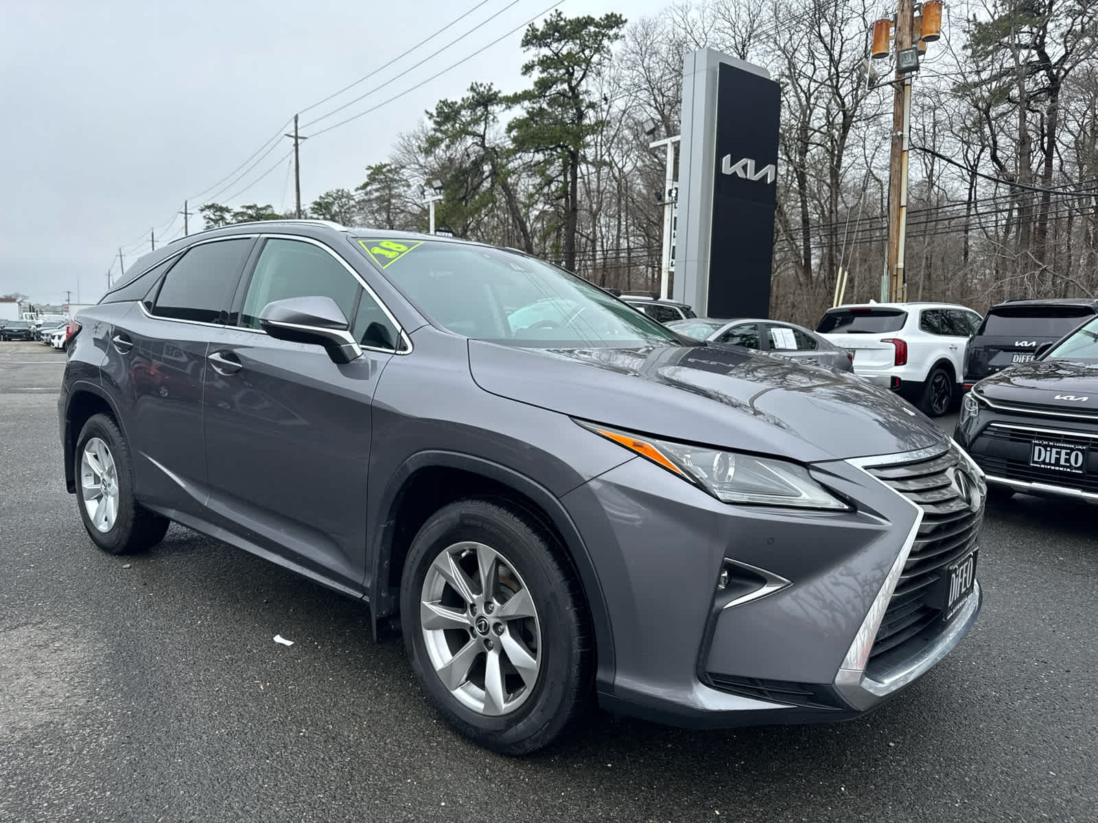 Nebula Gray Pearl 2018 Lexus RX 350 AWD SUV / Crossover All-Wheel Drive 8-Speed Automatic