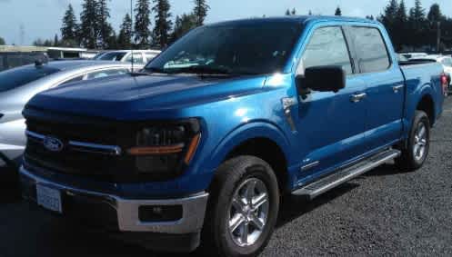 Atlas Blue Metallic 2024 Ford F-150 Pickup Truck Four-Wheel Drive Automatic