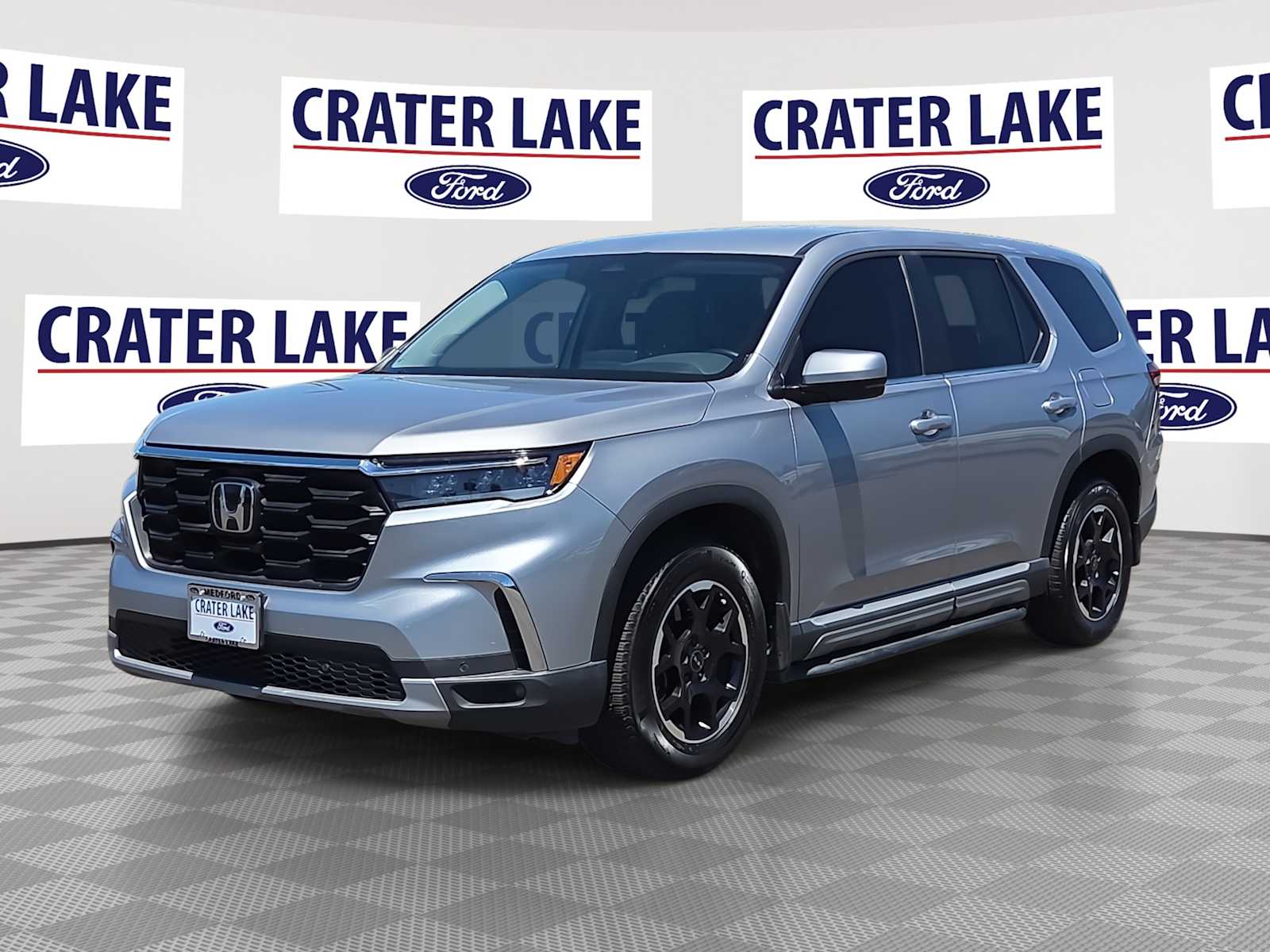 Lunar Silver Metallic 2025 Honda Pilot EX-L AWD SUV / Crossover All-Wheel Drive Automatic