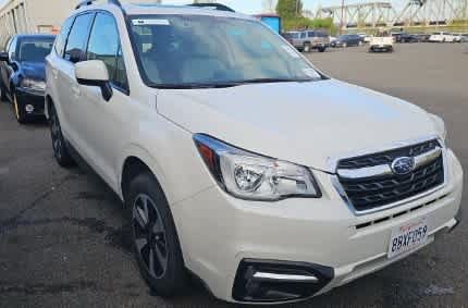 Crystal White Pearl 2018 Subaru Forester 2.5i Premium SUV / Crossover All-Wheel Drive Continuously Variable Transmission