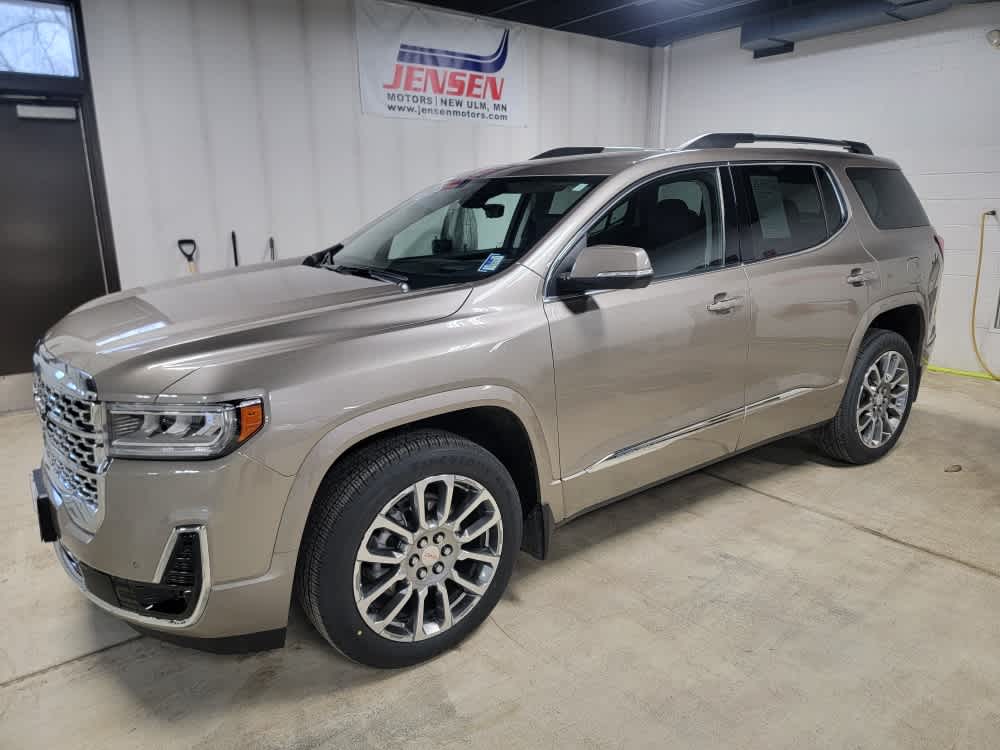 Light Stone Metallic 2023 GMC Acadia Denali AWD SUV / Crossover Four-Wheel Drive 9-Speed Automatic