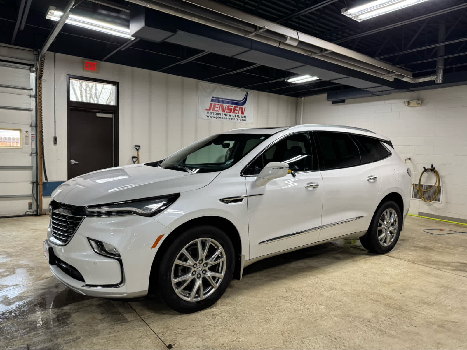 White Frost Tricoat 2023 Buick Enclave Premium AWD SUV / Crossover Four-Wheel Drive 9-Speed Automatic
