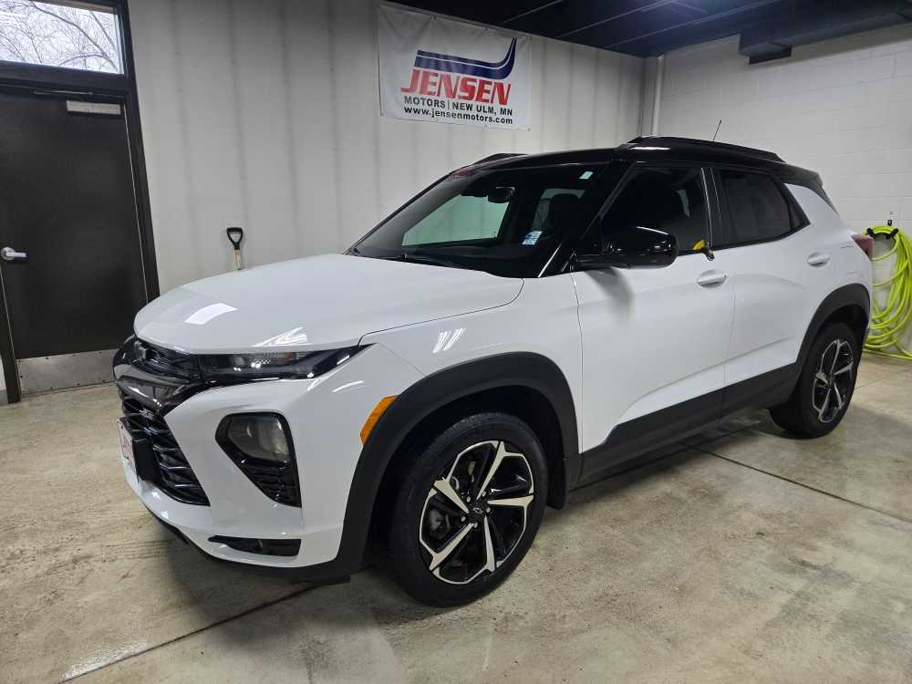 Summit White 2021 Chevrolet Trailblazer RS AWD SUV / Crossover Four-Wheel Drive 9-Speed Automatic