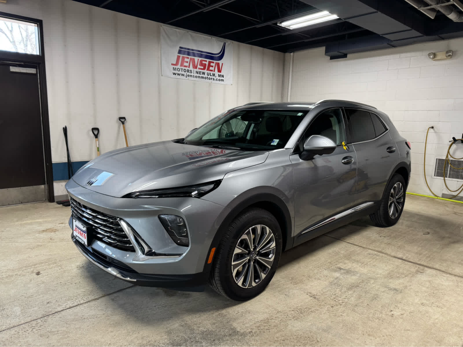 Moonstone Gray Metallic 2025 Buick Envision Preferred AWD SUV / Crossover All-Wheel Drive 9-Speed Automatic