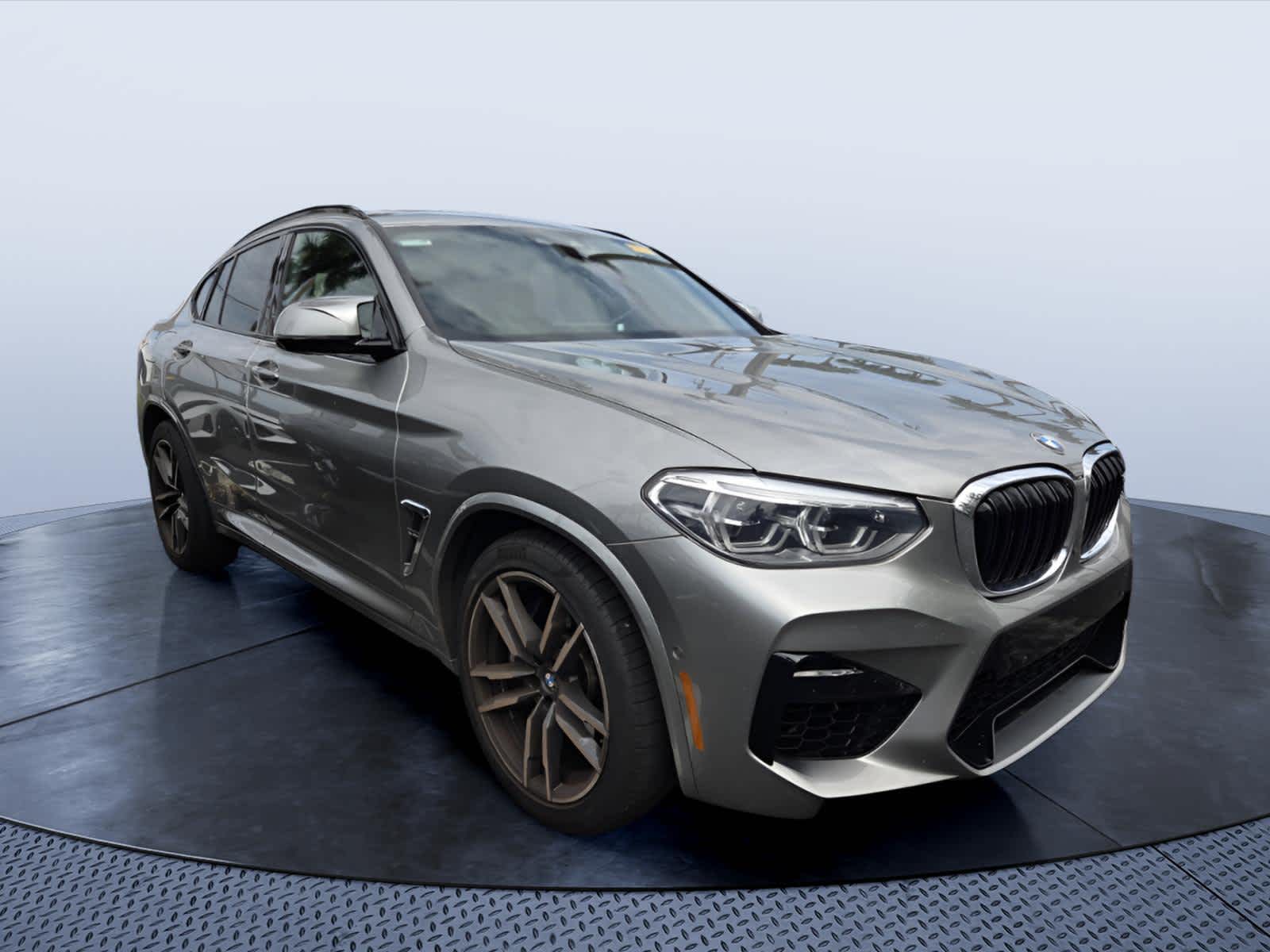 Gray (Donington Grey Metallic) 2021 BMW X4 M SUV / Crossover All-Wheel Drive 8-Speed Automatic