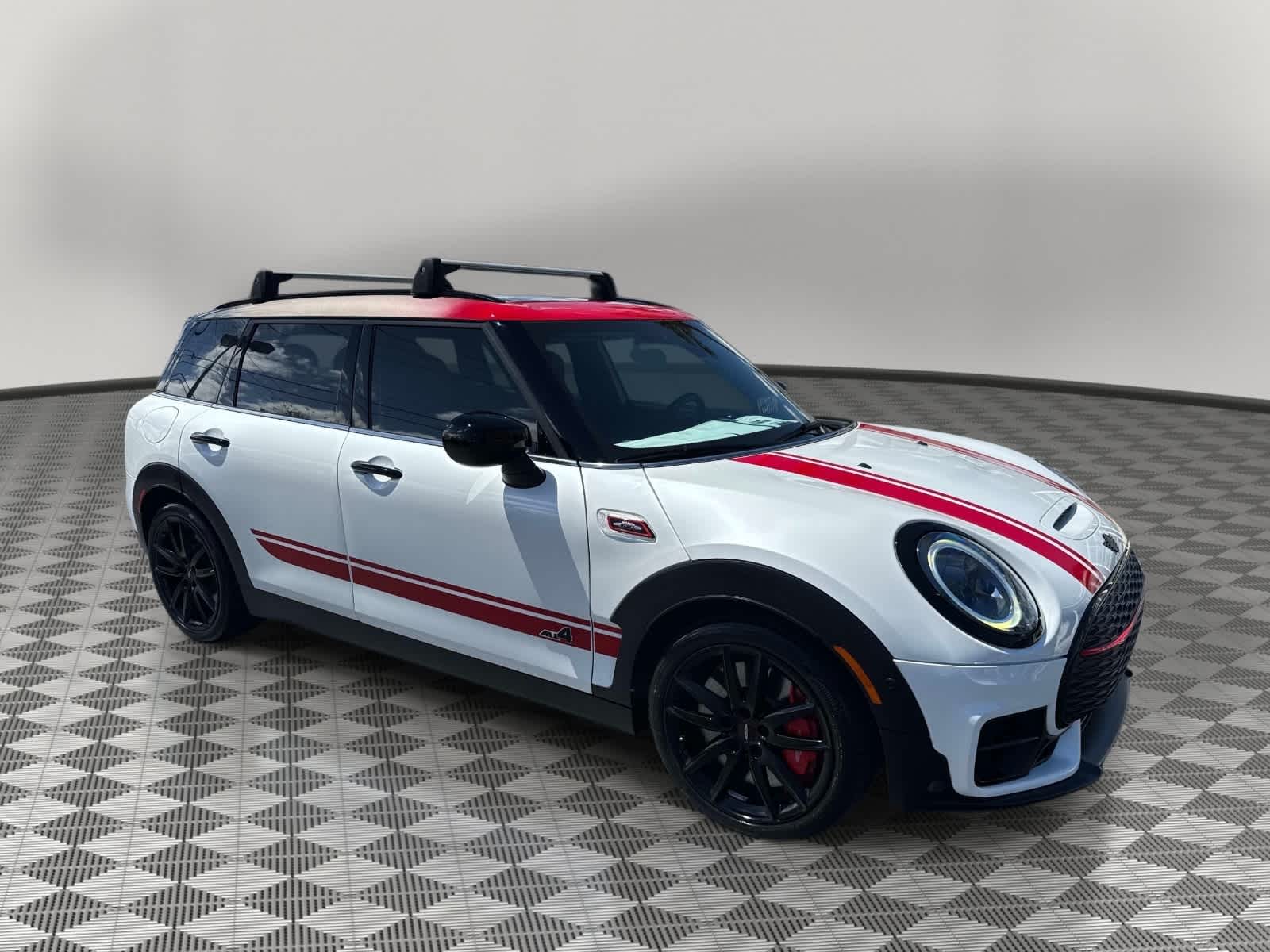 Nanuq White Metallic 2023 MINI Cooper Clubman John Cooper Works ALL4 AWD Wagon All-Wheel Drive 8-Speed Automatic