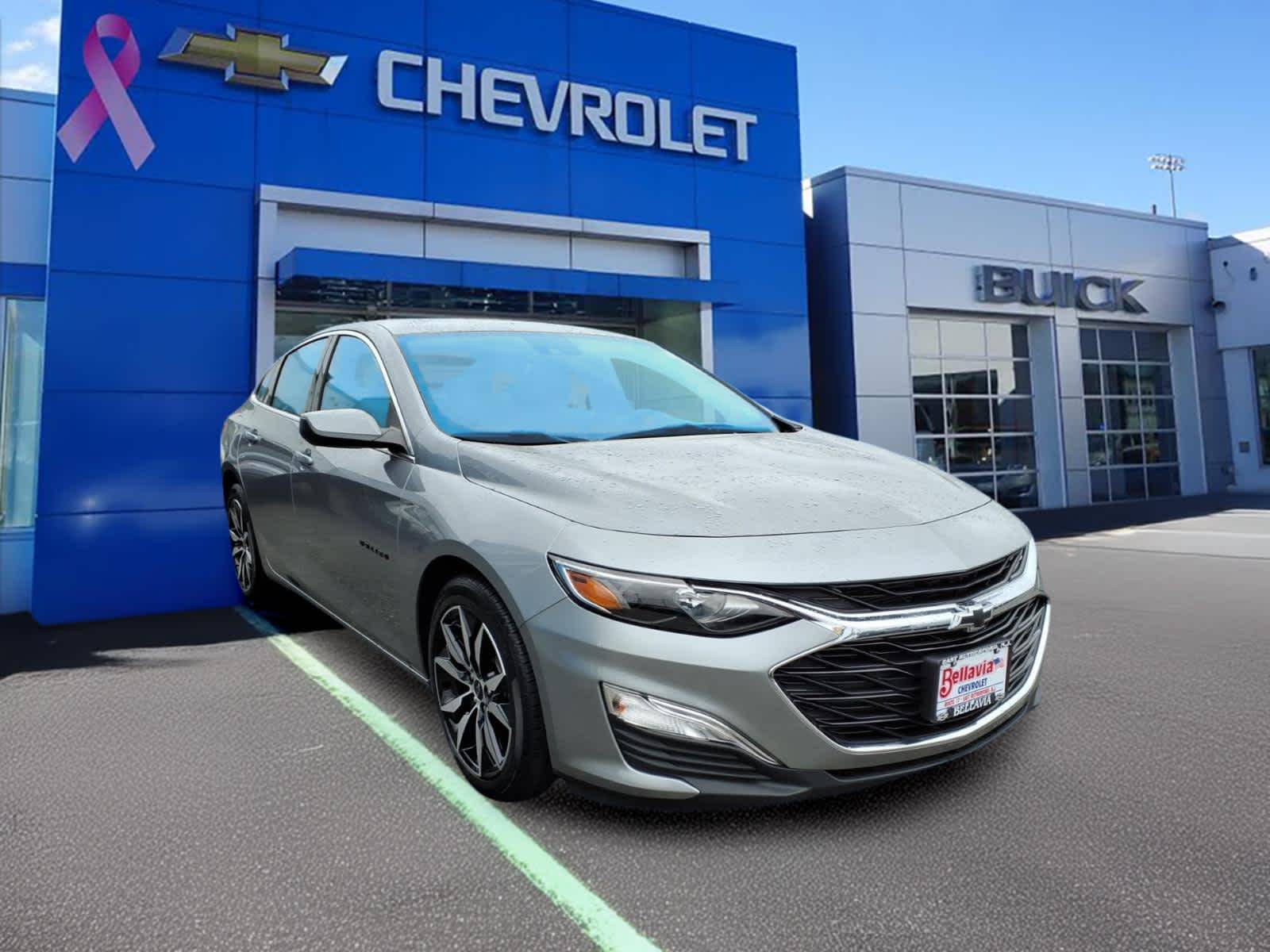 Sterling Gray Metallic 2023 Chevrolet Malibu RS FWD Sedan Front-Wheel Drive Continuously Variable Transmission