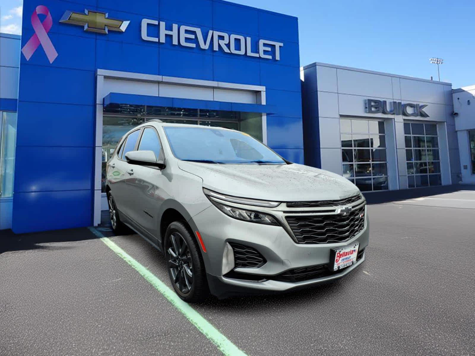Sterling Gray Metallic 2023 Chevrolet Equinox RS with 1RS AWD SUV / Crossover Four-Wheel Drive 6-Speed Automatic