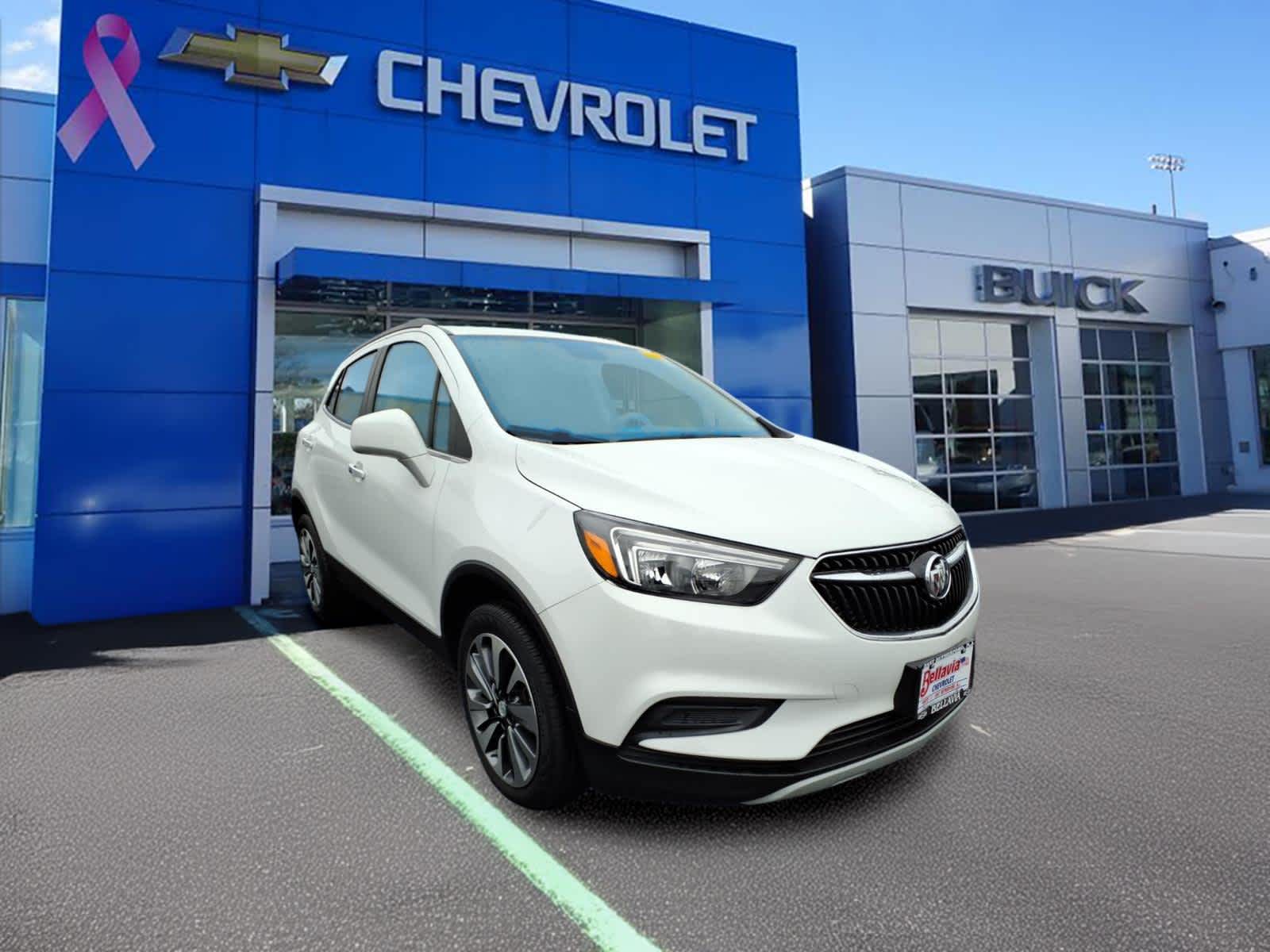 Summit White 2022 Buick Encore Preferred AWD SUV / Crossover All-Wheel Drive 6-Speed Automatic