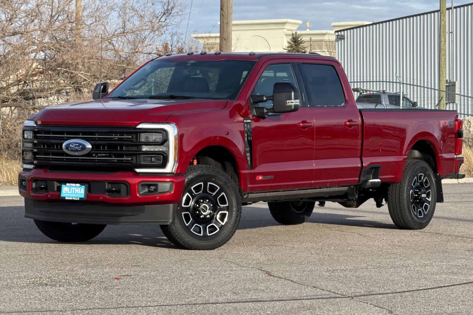 Ruby Red Metallic Tinted Clearcoat 2026 Ford F-350 Super Duty Pickup Truck Four-Wheel Drive Automatic