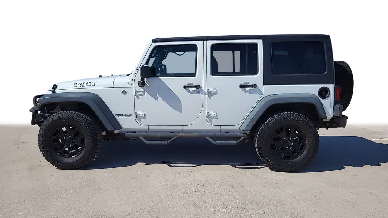 2014 Jeep Wrangler Unlimited Willys Wheeler 5