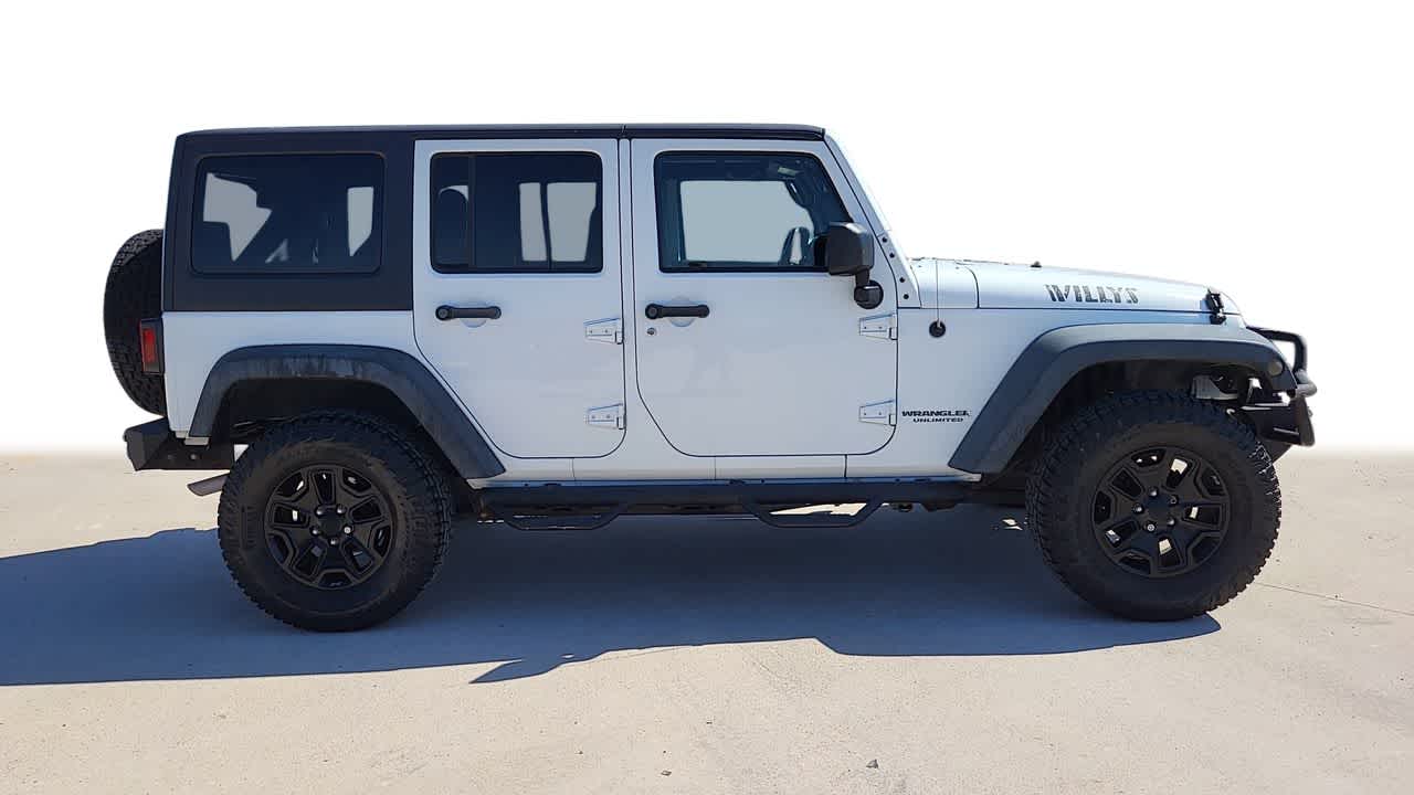 2014 Jeep Wrangler Unlimited Willys Wheeler 9