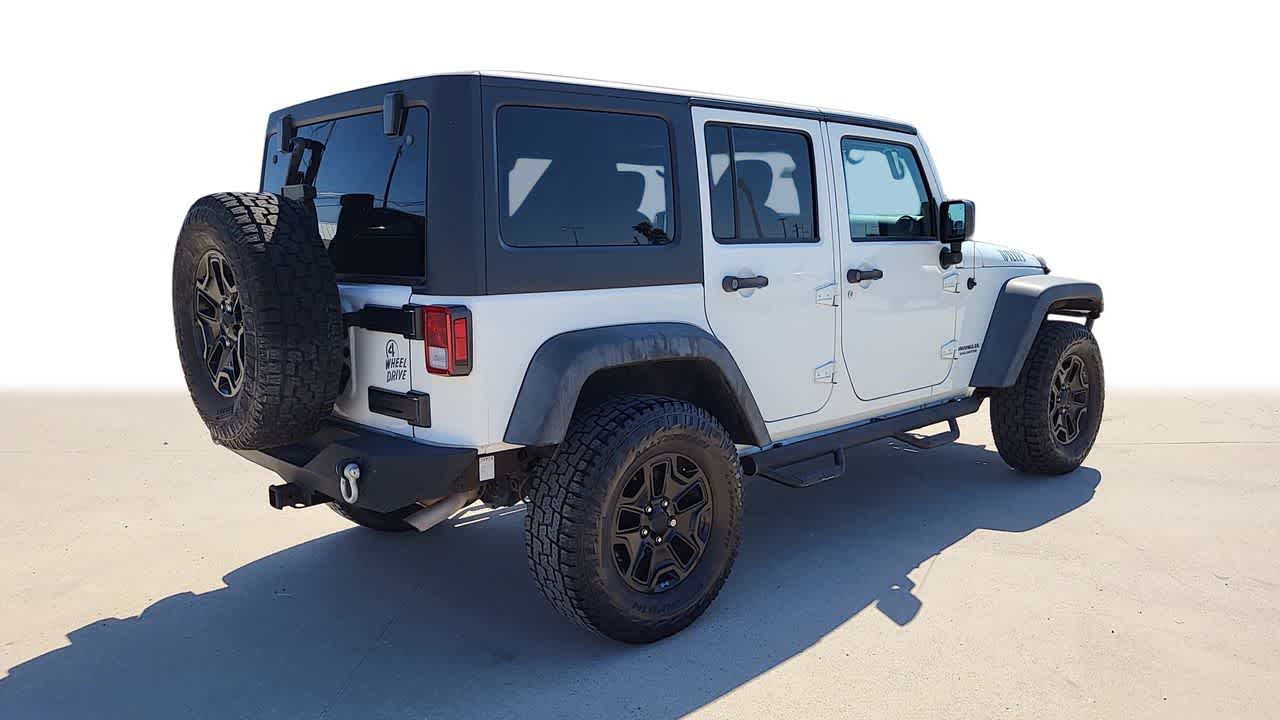 2014 Jeep Wrangler Unlimited Willys Wheeler 8