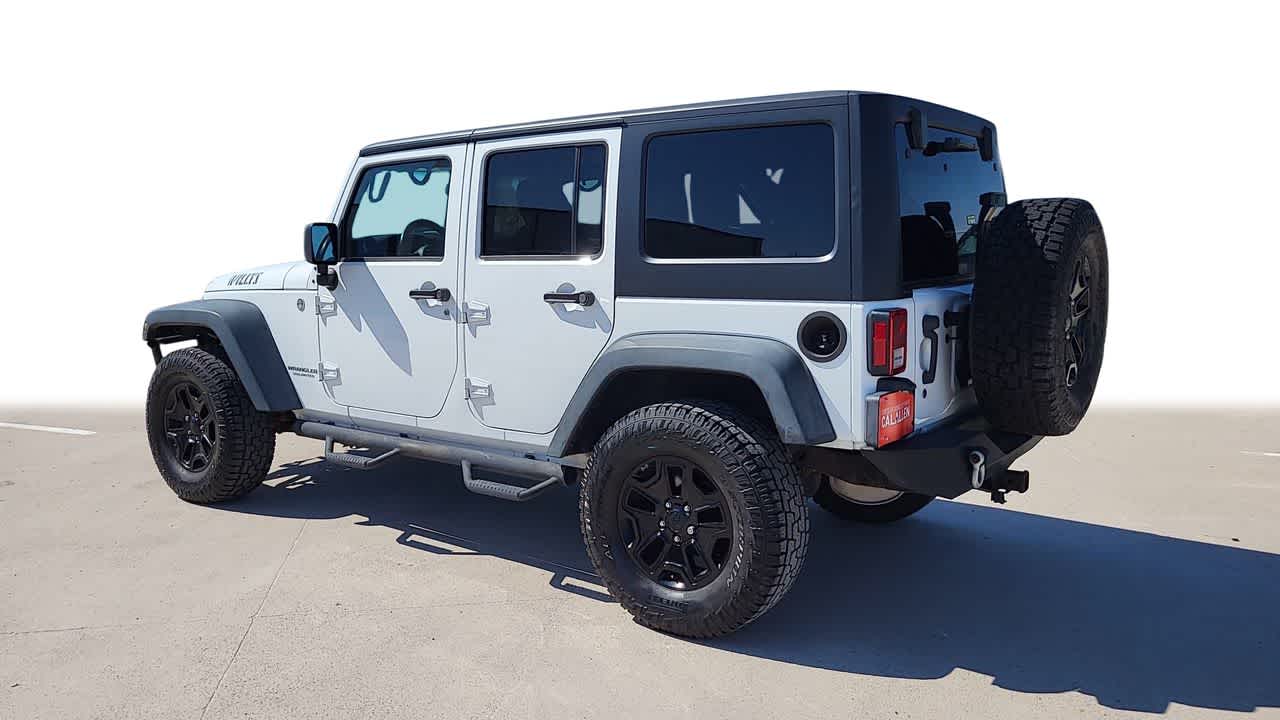 2014 Jeep Wrangler Unlimited Willys Wheeler 6