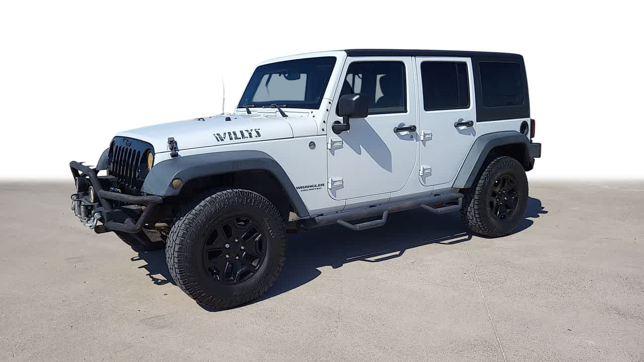 2014 Jeep Wrangler Unlimited Willys Wheeler 4