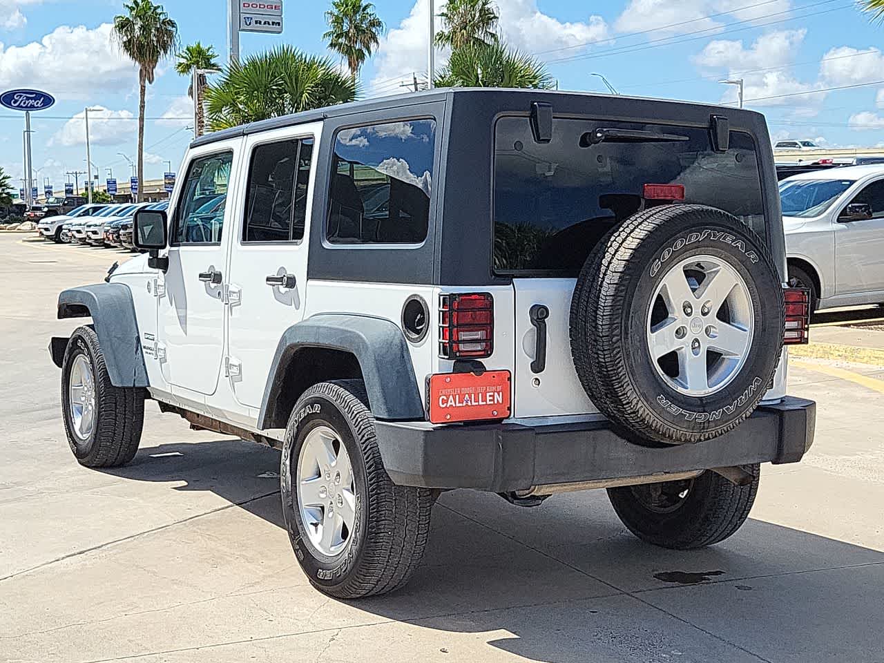 2015 Jeep Wrangler Unlimited Sport 12