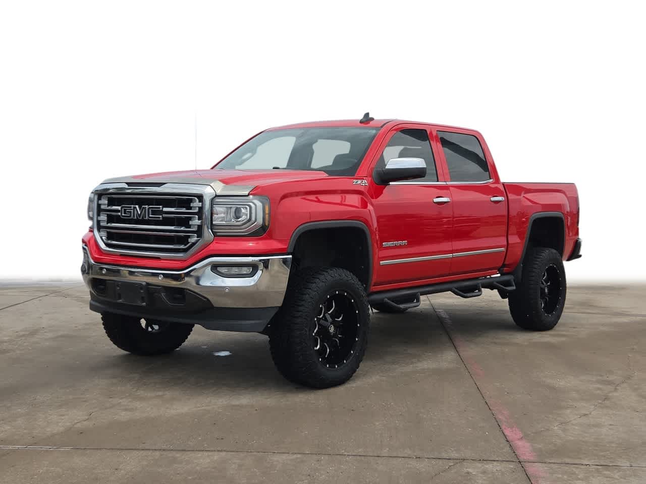 Red 2017 GMC Sierra 1500 Pickup Truck Four-Wheel Drive Automatic