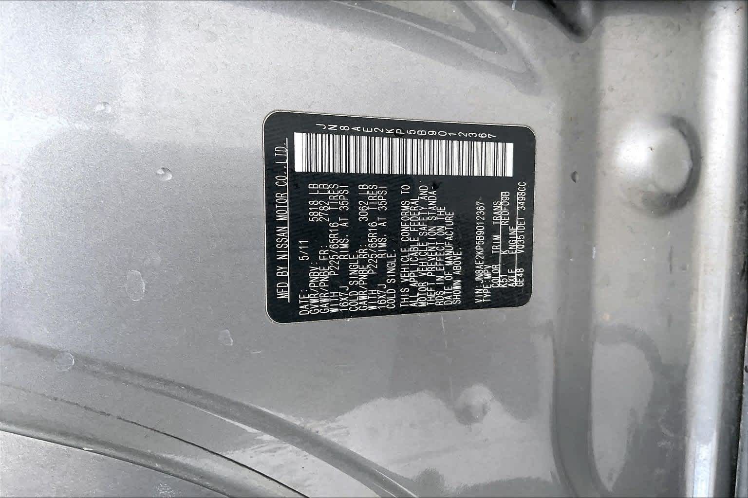 2011 Nissan Quest