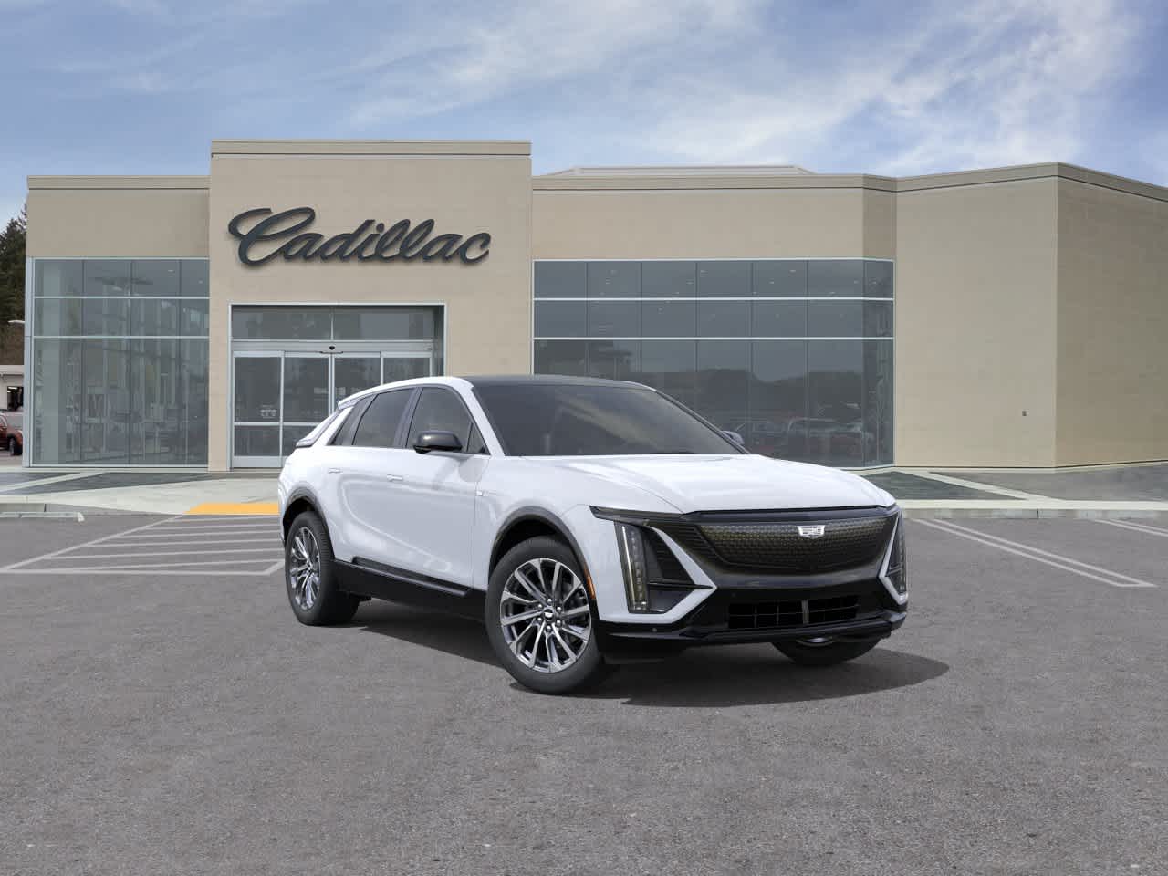 Vibrant White Tricoat 2027 Cadillac LYRIQ SUV / Crossover All-Wheel Drive Automatic