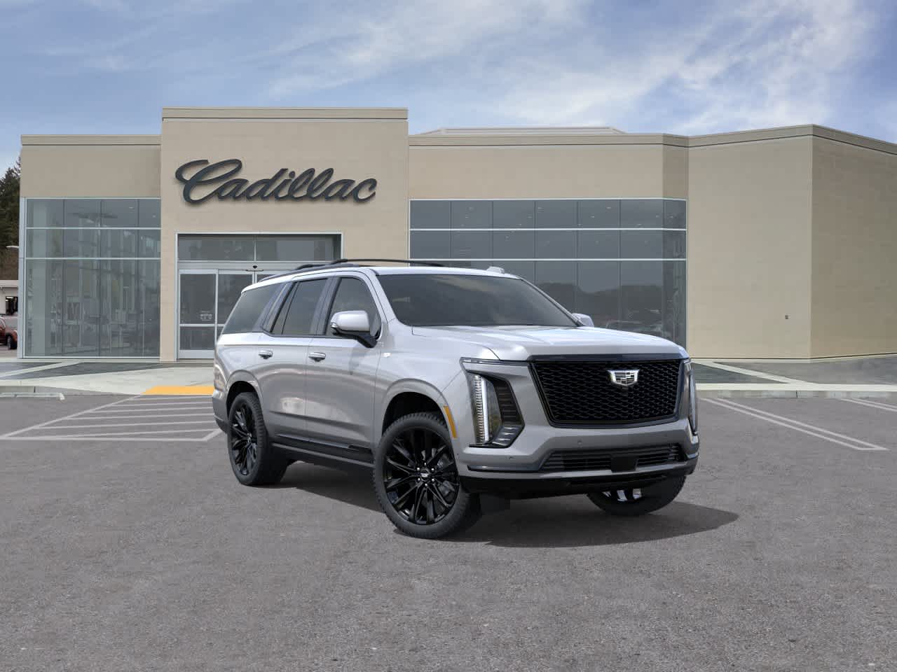 Argent Silver Metallic 2027 Cadillac Escalade SUV / Crossover Four-Wheel Drive Automatic