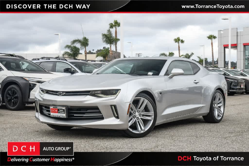 Silver Ice Metallic 2017 Chevrolet Camaro Coupe Rear-Wheel Drive 8-Speed Automatic