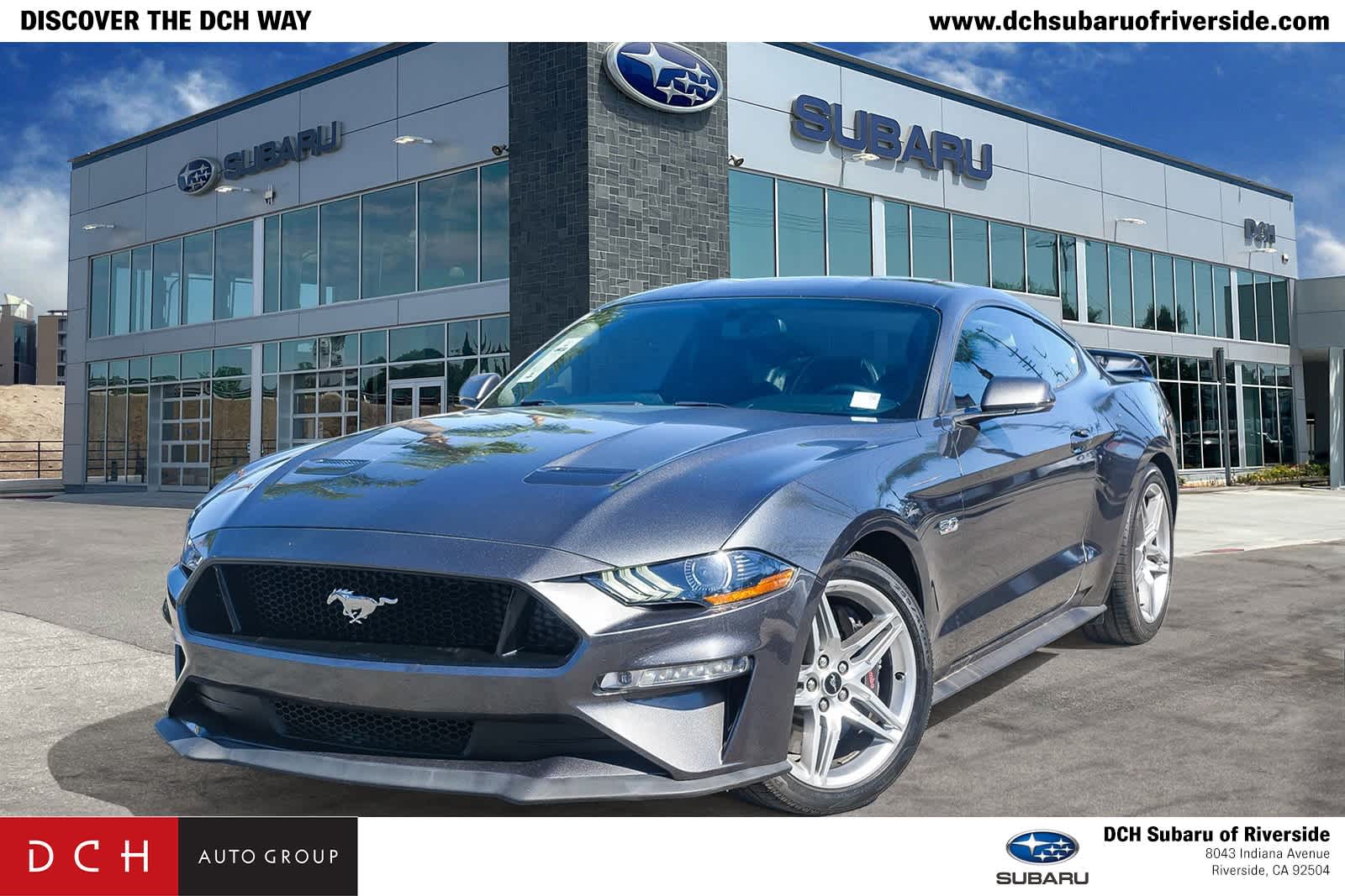 Gray (Magnetic Metallic) 2020 Ford Mustang Coupe Rear-Wheel Drive Automatic