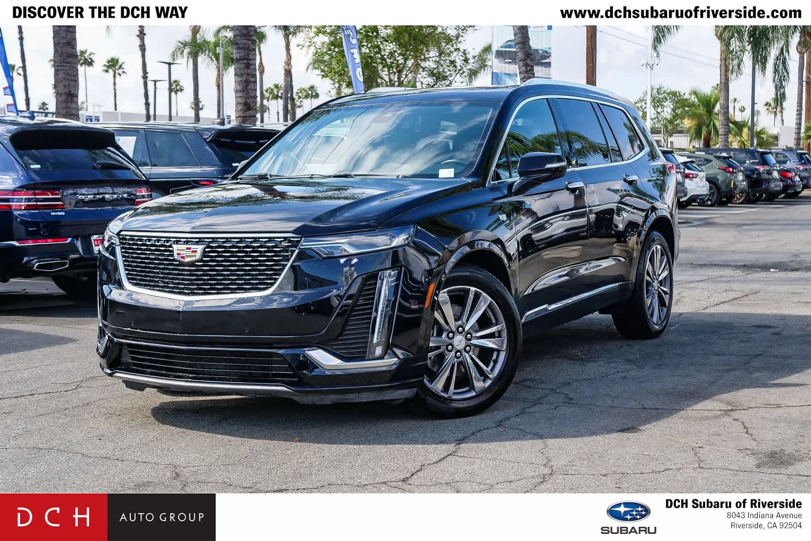 Stellar Black Metallic 2020 Cadillac XT6 Premium Luxury FWD SUV / Crossover Front-Wheel Drive 9-Speed Automatic