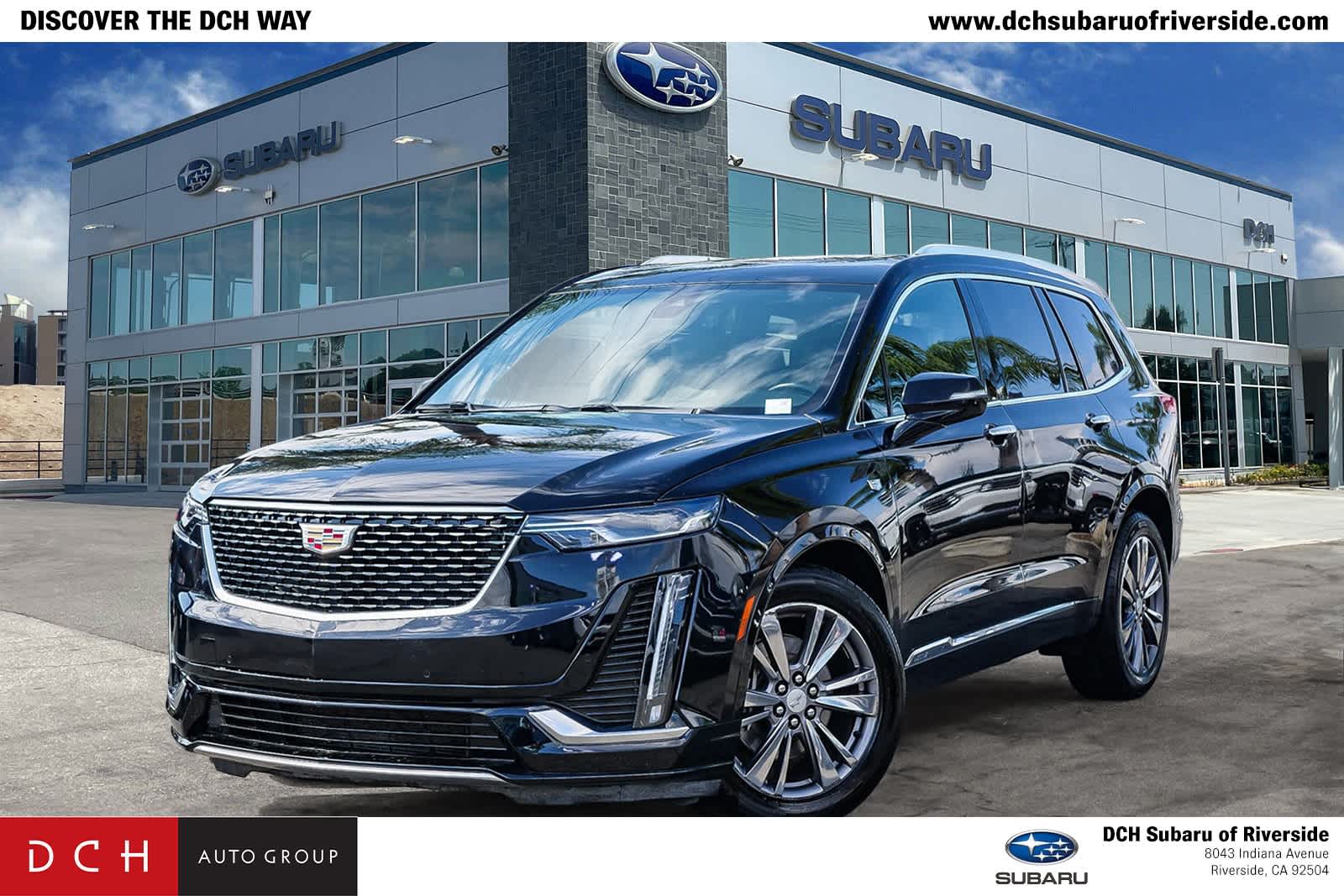 Stellar Black Metallic 2020 Cadillac XT6 Premium Luxury FWD SUV / Crossover Front-Wheel Drive 9-Speed Automatic